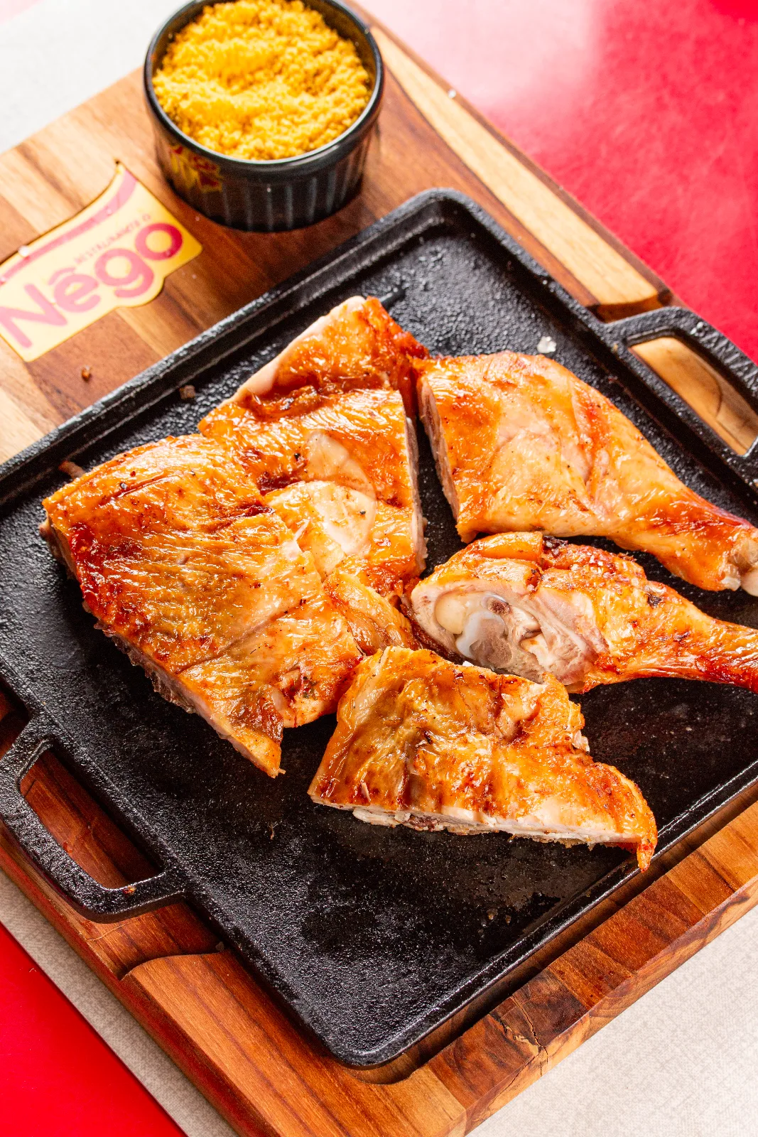 1/4 Frango Assado